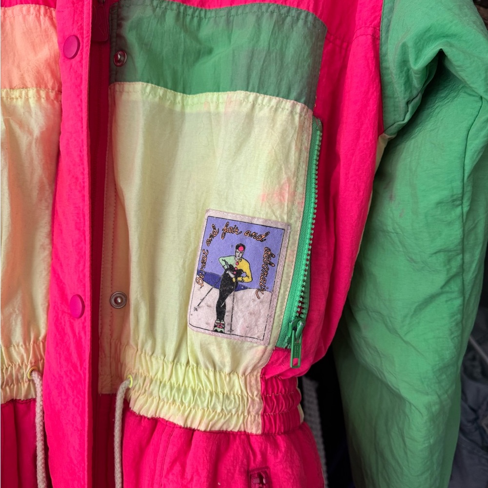 Colorful Retro Jumpsuit - Picture 2 of 4